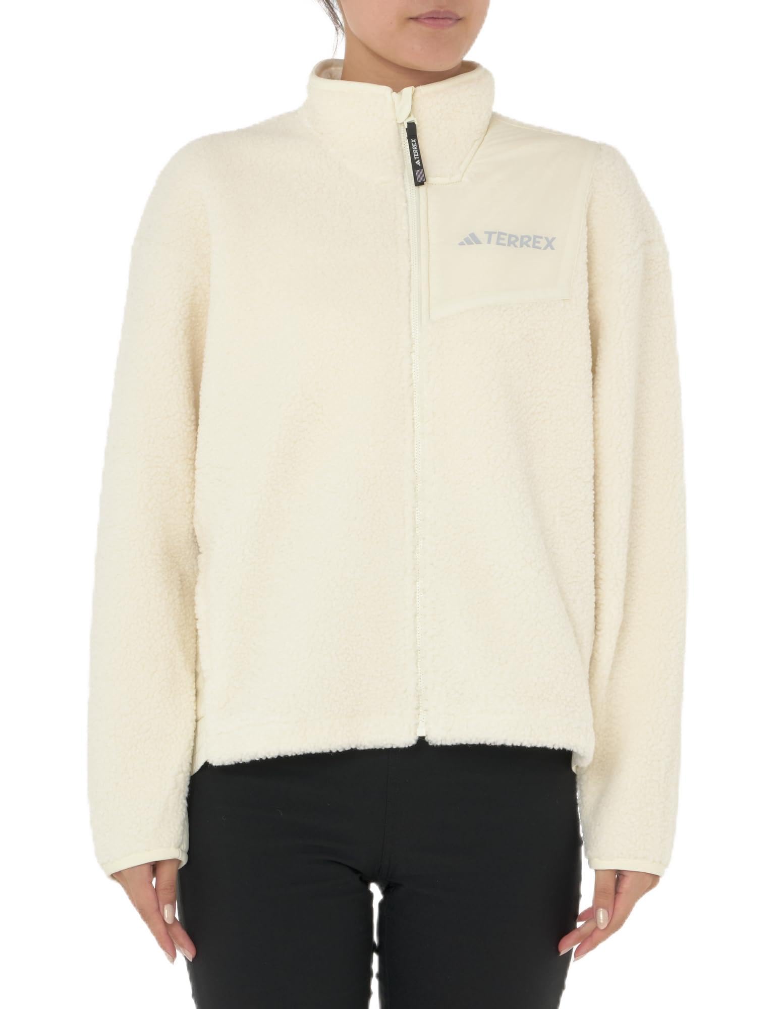 

Женская куртка Adidas Terrex Флис Айвори Размер L, KRR54, (JI5634),