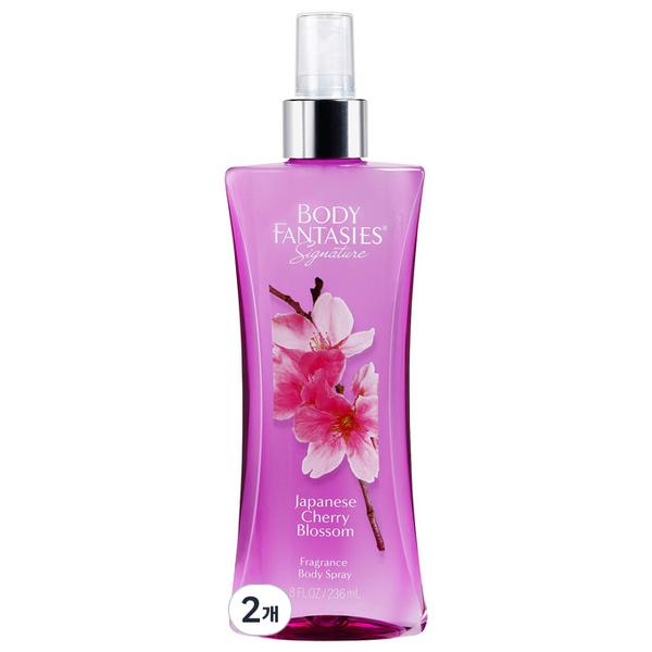 

Body Fantasy Body Mist Japanese Cherry Blossom, 236ml, 2 units