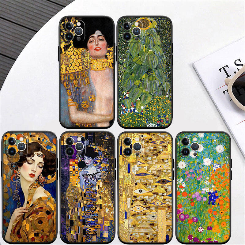 MH67 Gustav Klimt Shell for Samsung Note 20 10 S25 Plus Ultra Lite FE A51 A52 A53 A71 A72 A73 M20 M30 M21 M31 M51 A11 A70 A56 A26