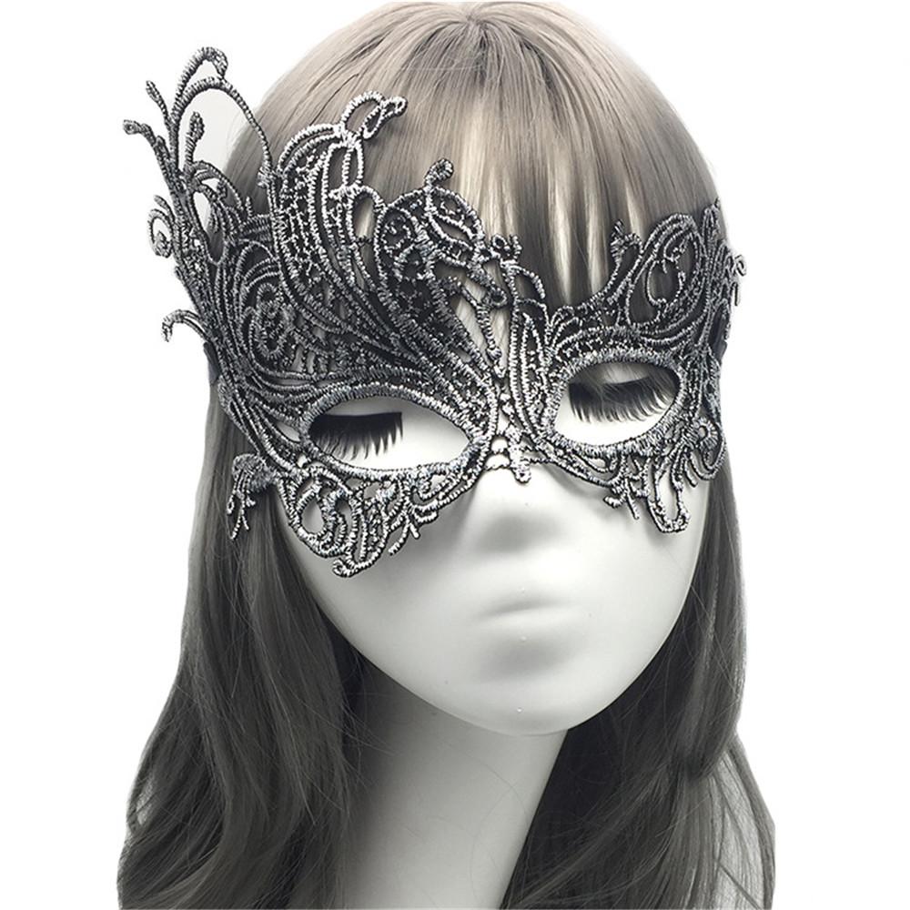 Lace Mask Colorful Gilding Sexy Club Bar Cosplay Masquerade Party Mysterious Angel Eye Mask Nightclub Festival Party Accessories