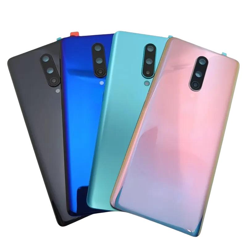 Back Glass Cover For Oneplus 8 Battery Cover Rear Glass Housing Case For Oneplus 1+8 Repair Replace Parts