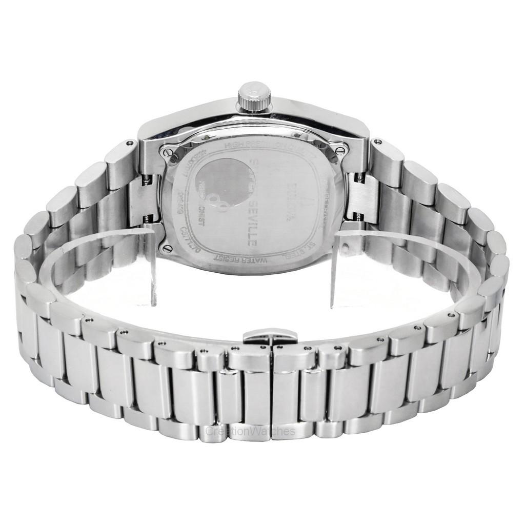 BULOVA Classic Super Seville 262kHz Precisionist Edelstahl grünes Zifferblatt Quarz 96B439 Herrenuhr