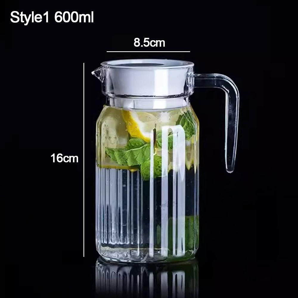Transparent Water Bottle Large Capacity Juice Cold Water Bottle New Coffee Milk Pot