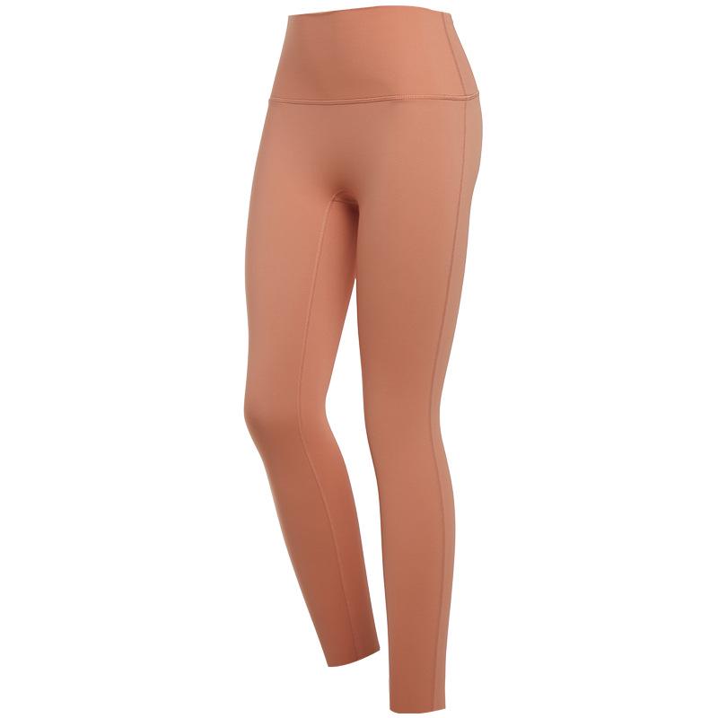 

Женские быстросохнущие брюки для йоги с высокой талией - Леггинсы из лайкры с эффектом персика для лета M [47.5-52.5 kg]