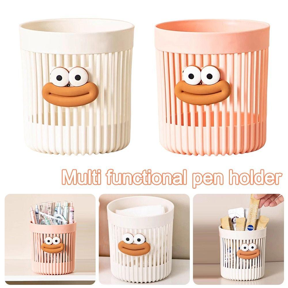 DIY Pencil Holder Big Mouth Desktop Storage Buckets Cute Pencil Case  Students Stationery