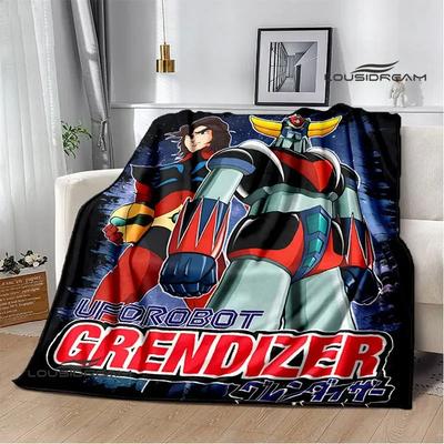 UFO ROBO GRENDIZER GOLDORAK Tištěné deky Teplé flanelové deky Měkká a pohodlná deka Podšívky do postele Narozeninový dárek