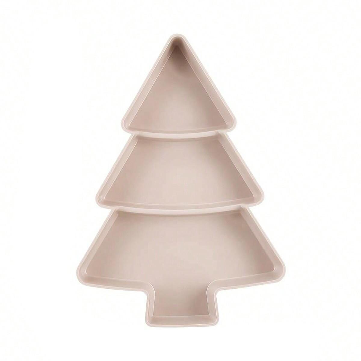 

Поднос-сетка в форме рождественской елки для конфет, закусок, сухофруктов, орехов - подходит для семейных ресторанов, вечеринок, кафе и т. д. розовый