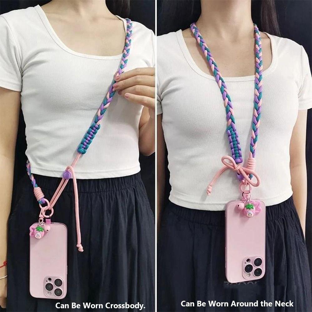 Durable Mobile Phone Lanyard Long Crossbody Lanyard for Mobile Phones  for Women & Men