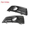 8853665C 8853666C Fog Light Center Bumper Grille Cover Left Right For VW CC 2009 2010 2011 2012 8 853 665 C 8 853 666 C