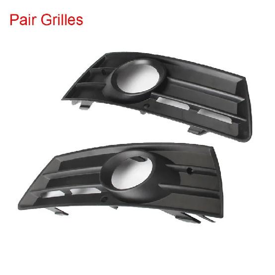 8853665C 8853666C Fog Light Center Bumper Grille Cover Left Right For VW CC 2009 2010 2011 2012 8 853 665 C 8 853 666 C