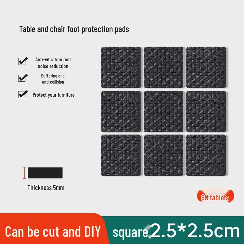 Anti-Slip Silent Wear-Resistant Table Leg Pads