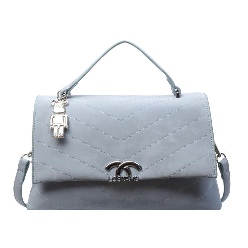 

Сумка Женская Новая Повседневная Универсальная Сумка-Тоут Сумка Через Плечо Сумка-Мессенджер синий