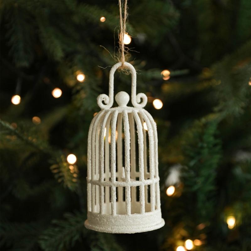 Weiße Kunststoff-Weihnachtsbaumdekorationen Bruchsichere Weihnachtskugeln Hängedekoration für Feiertagsbaumschmuck