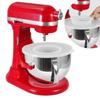 2PCS Mixing Bowl Covers Dustproof Design Reduces Ingredient Splatter Keeps Counter Clean During Baking Prep for 5.5-6QT