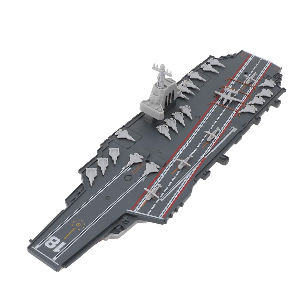 RC Aircraft Carrier 2.4G Wireless Detailed Educational Electronic Remote Control Aircraft Carrier
