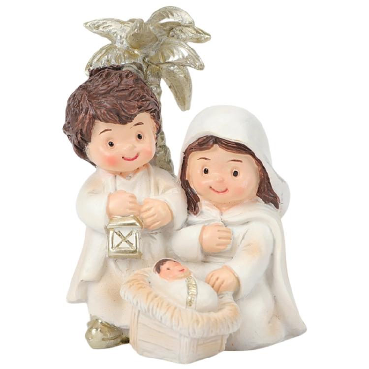 Artistic Nativity Figurine Resin Catholic Figures Statues Enhancing Christmas Holiday Decoration Home and Office