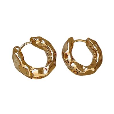 Sophisticated Women's Hoop Earrings Versatile Gold/Silver Hoop Earrings Great For Office, Parties, And Gatherings