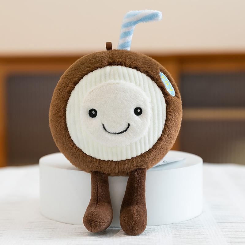 Ecological fruit pineapple durian watermelon plush toy wedding event throwing gifts strawberry table