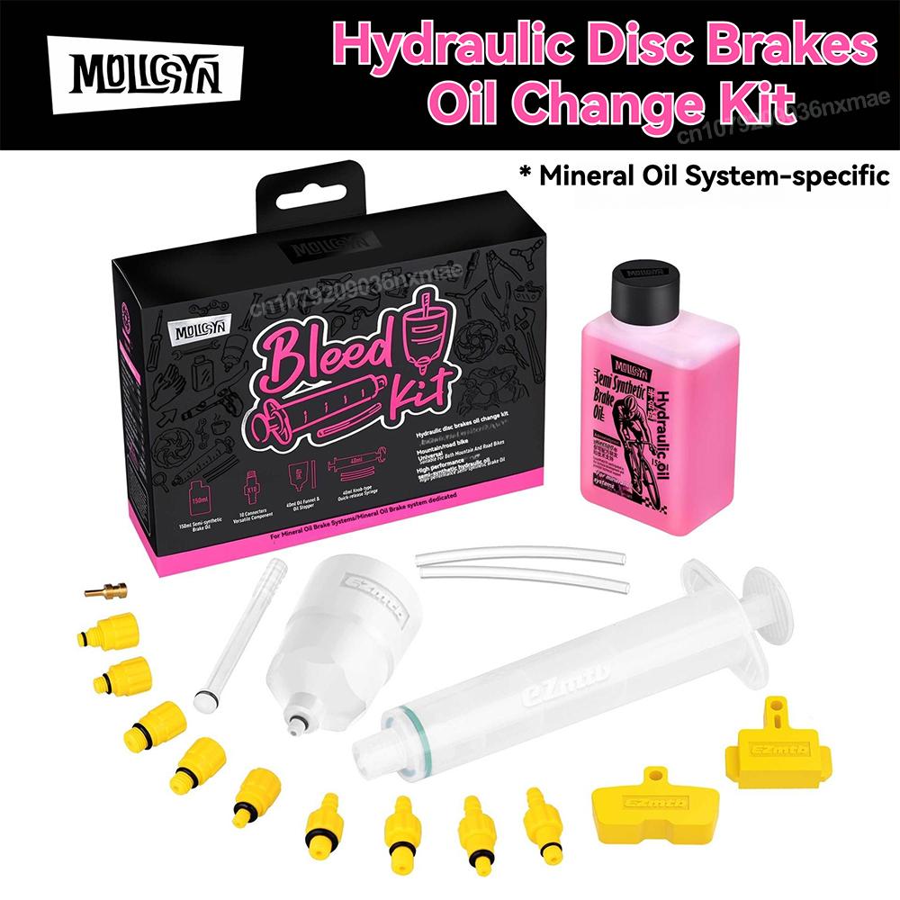 

150ML Bicycle Brake Oil Bleed Kit Tools For SHIMANO SRAM Avid MAGURA Series Hydraulic Disc MTB Road Bike Brake Repair Tool Set