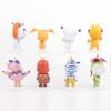 8pcs/set Anime Digital Monster Digimon Cosplay Cute Action Figure Model Beautiful Toys for Children High Quality