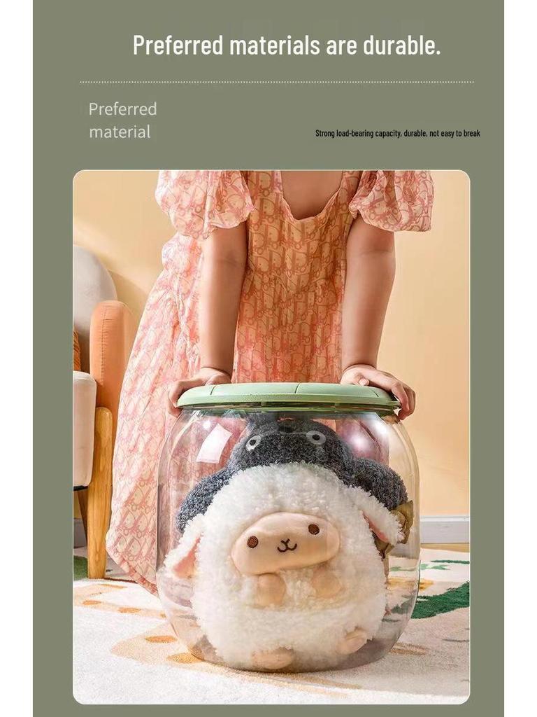 Children's Stackable Toy and Doll Storage Stool