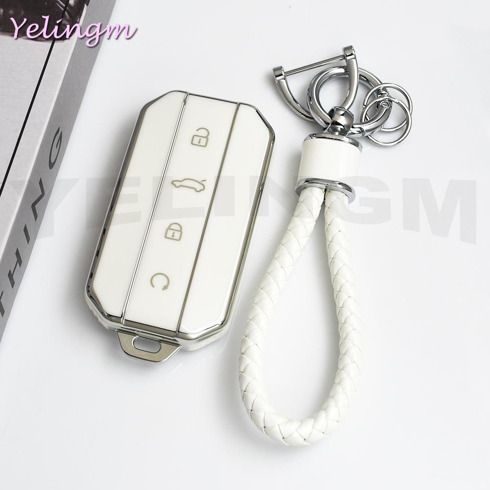Tpu Car Key Case Bag Shell Cover Holder for Chery Jaecoo J7 J5 7 5 Fashion Car Remote Key Protection Keyless Accessories