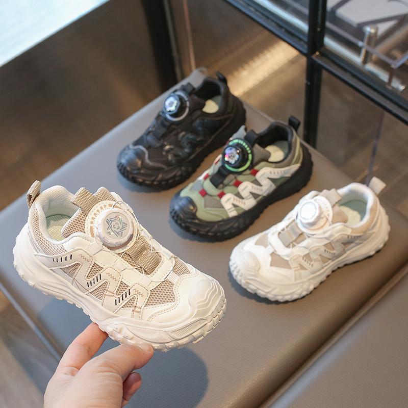 Children's Sneakers Boy  Spring Girls Fashion Sports Shoes Breathable Non-slip Sole Kids School Mesh Sneakers Lightweight