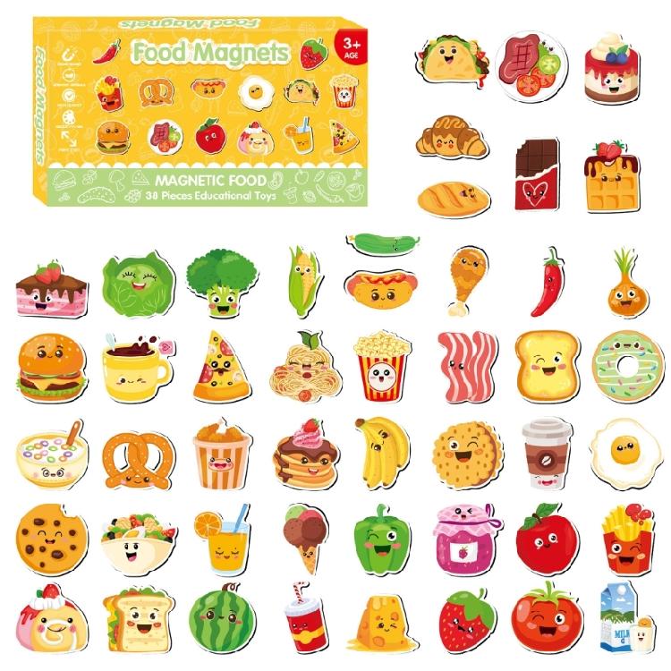Cartoon Food Fridge Magnets Refrigerator Magnets Lovely Fridge Magnets Decorative Magnets for Whiteboard,Fridge,Map,