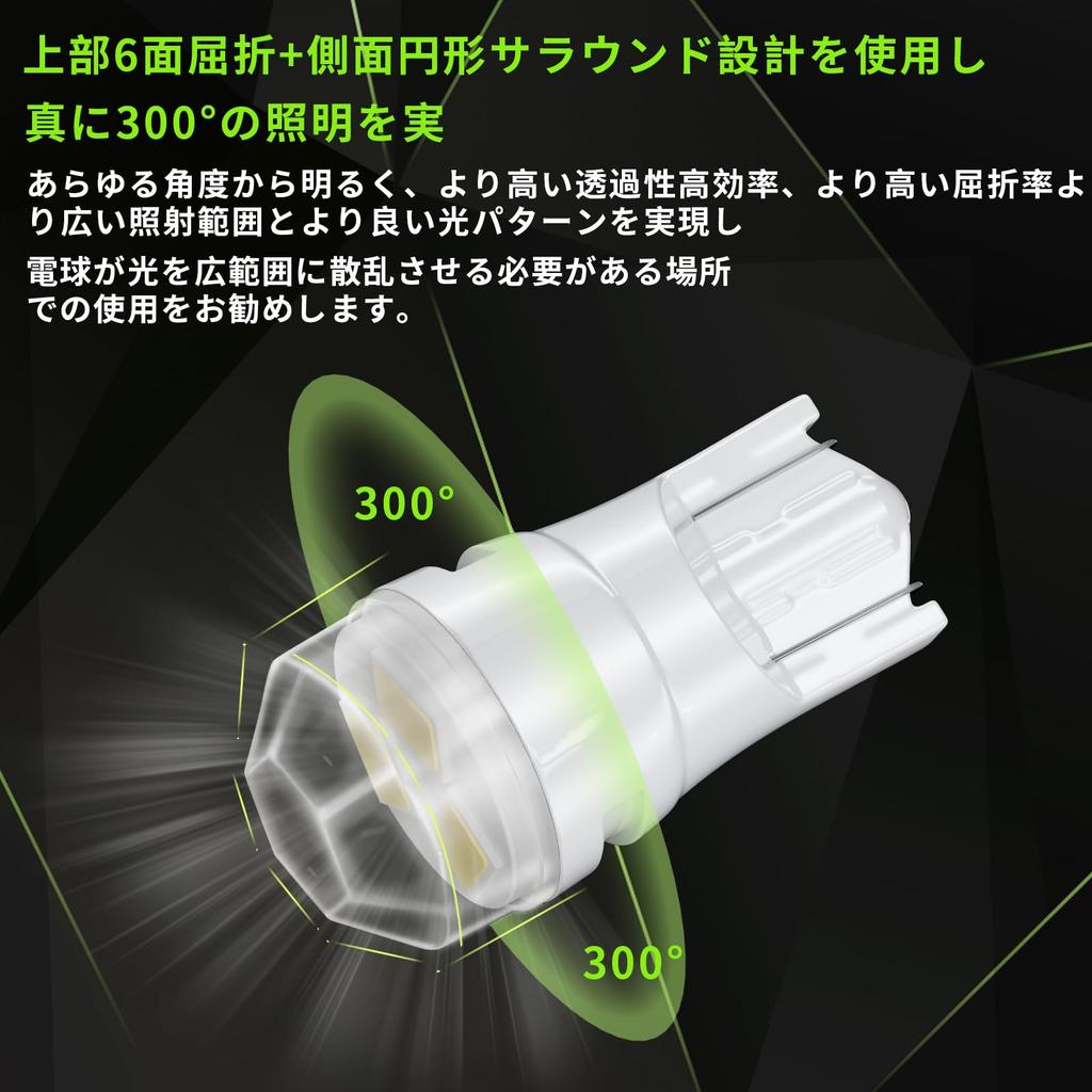 ZXREEK T10 24V LED White Position Lamp Clearance Lamp Room Lamp Non-polarized LED T10