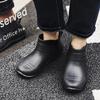 Fashion Men's Rain Shoes Waterproof Short Boots Trendy Fashionable Non-Slip Wear-Resistant Kitchen Work Outdoor Fishing Rubber Shoes