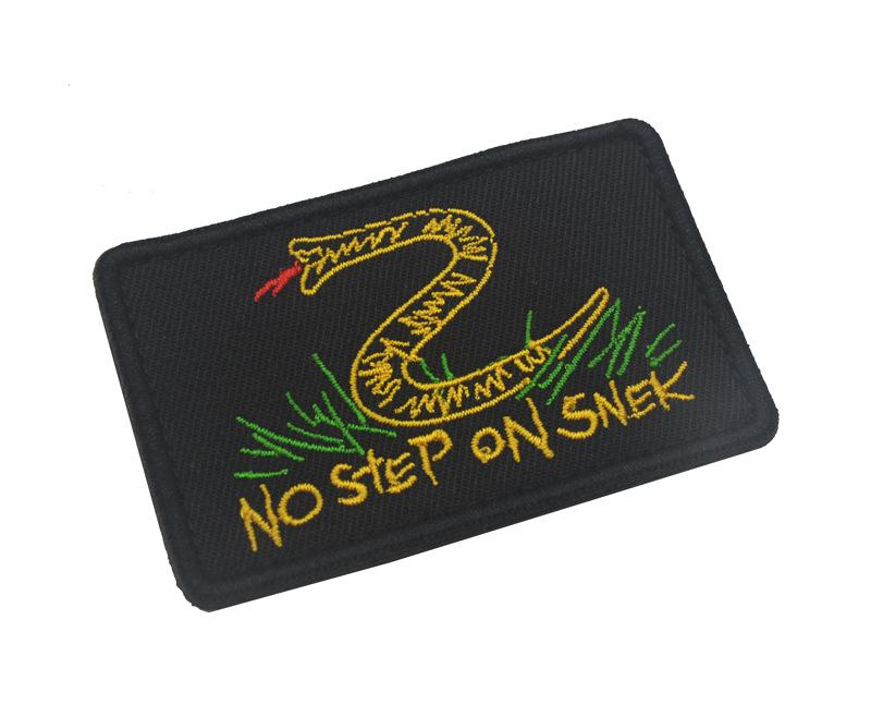 Don't Tread on Me & No Step on Snek Patch