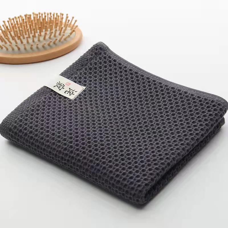 Honeycomb Waffle Cotton Towel for Aldult Super Absorption Soft Waffle Bath Towel , Buy 2 Bath Towels Get 1 Free Hand Towel