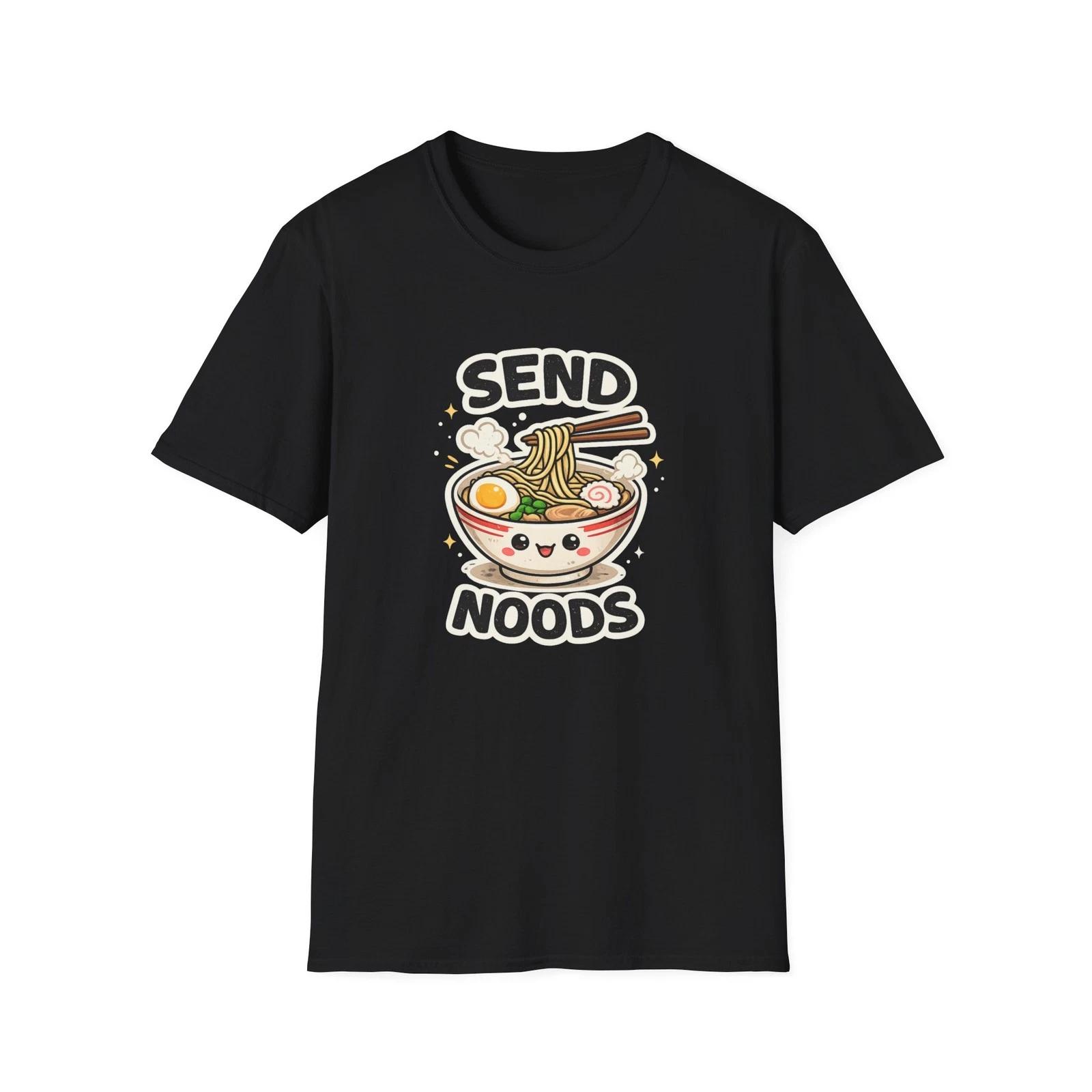 Cute Ra Bowl Send Noods Children s Children s T Children s T-shirt | Kawaii Noodle Graphic tee 150
