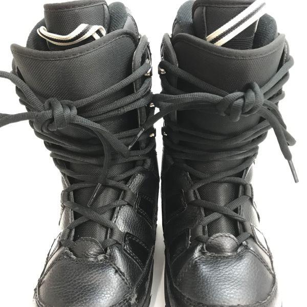 BXB snowboard boots 23.5-24 black soft hard(USED)