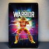 Gorgeous Ultimate Warrior Always Believe Metal Wall Art, with Its 8x12 - inch Dimensions, a Stunning Wrestling Poster