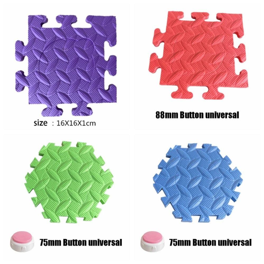 Dedicated Pet Voice Recording Button Puzzle Pad Colorful Pet Interactive Toy  Pet Training Buttons