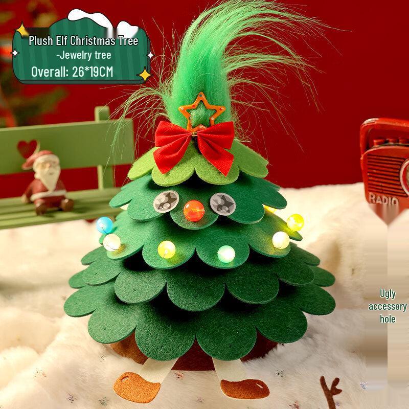 Kit de Manualidades de Árbol de Navidad Luminoso DIY