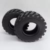 RC 1 Pair LESU Diameter 45MM Height Wheel Rubber Tyres 110Mm for Remote Control 1/15 Hydraulic Loader RC Car Accessories