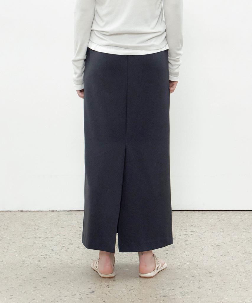 Deomago Classic Long Skirt (Charcoal)