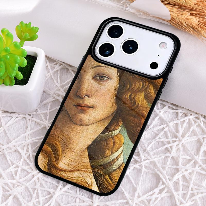 

Художественные картины Рождение Венеры Чехол для телефона для iPhone 17 Air 16 15 11 12 14 13 Pro Max Ударопрочный чехол iPhone 16e