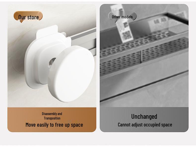Wall-Mounted No-Drill Kitchen Hooks: Multifunctional Spatula and Utensil Storage Rack & Clothes Hanger