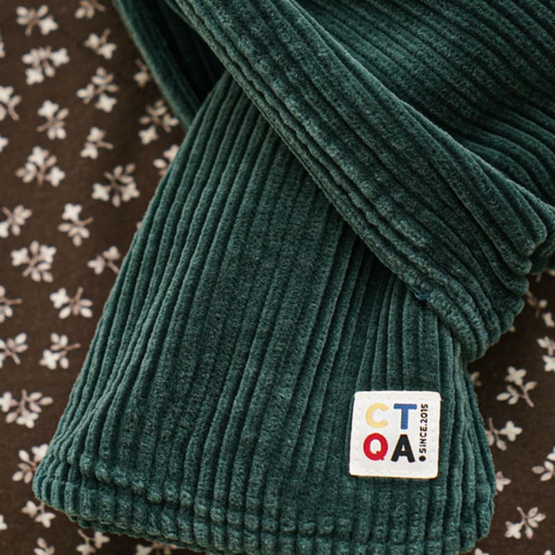 CHIQUITA Muffler (Corduroy) Green 244701SGN