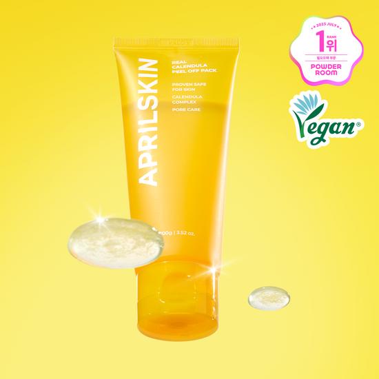 Blackhead/Sebum Aprilskin Real Calendula Peel-Off Pack 100g