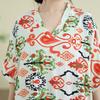 DIMANAF New 2026 Women Plus Size Summer Casual Long Dress Cotton Loose Oversize Maxi Floral Print Beach Sundress