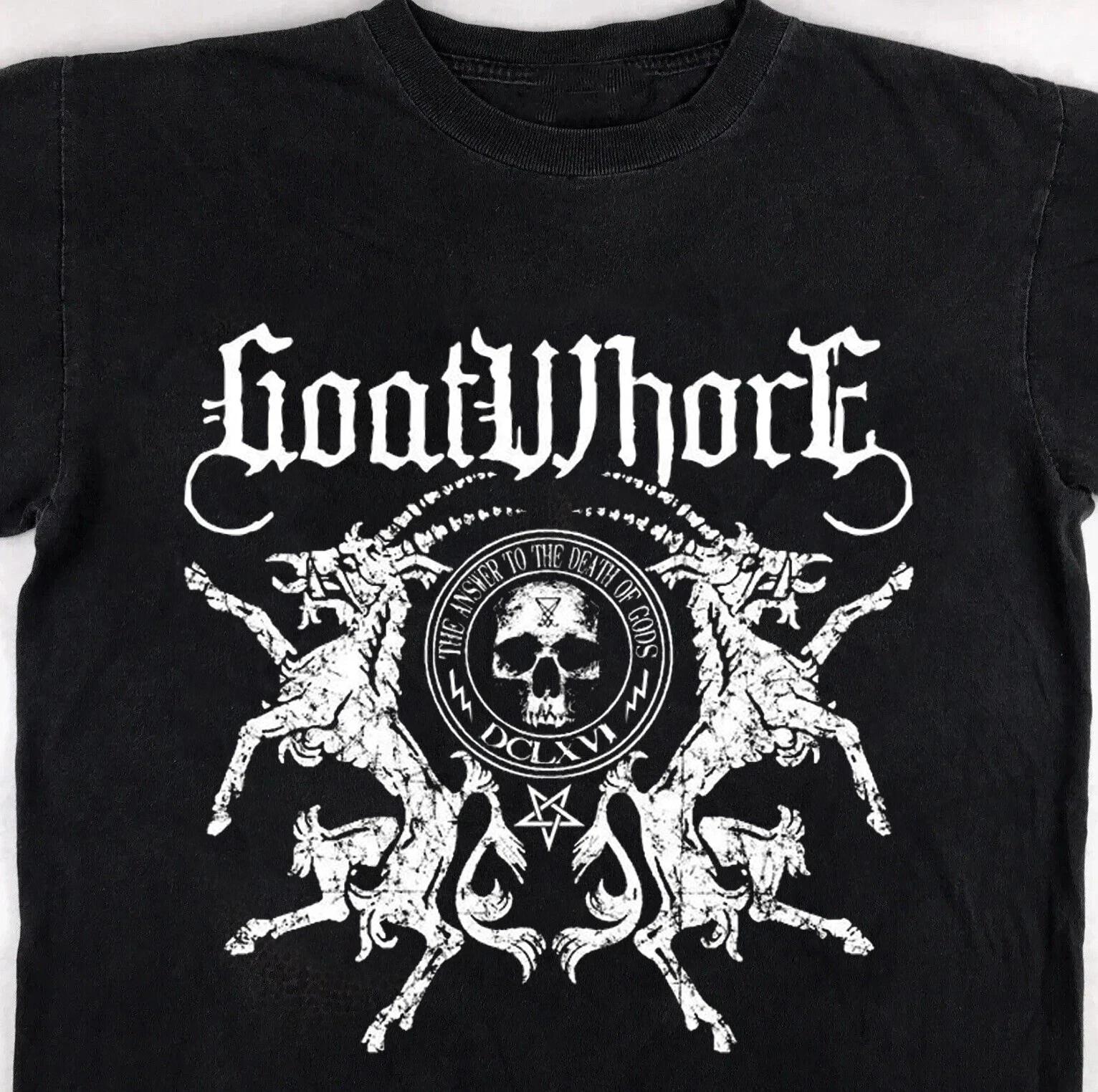 Goatwhore Cotton Band Short Sleeve Black S-2345XL Unisex T-shirt HRL70 XXL