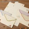 In Stock: A5 Japanese Aesthetic Doodle Letter Paper with Cute Cat Design & Small Western Style Envelopes