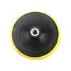 Self-Adhesive 4-Inch Flocking Sandpaper Disc for Angle Grinders - Hook & Loop Polishing Pad.