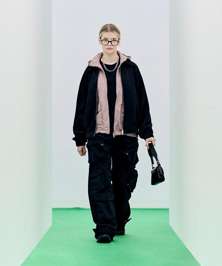 Standarderror 87-Stan009 [Renewal] Standard Blouson Suede Jacket Black (C Type)
