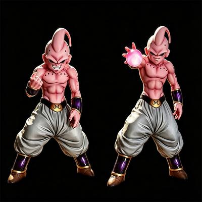 19cm Anime Dragon Ball Z Buu Figurine Majin Buu Figurines d'Action Super Buu Figurine PVC Statue Modèle de Collection Jouets Cadeaux