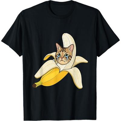 Crying CAT Meme T-Shirt